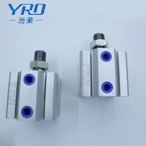 YRO岳荣气缸xsda63x2x0305x35x40x45x575x100薄型气866缸外牙SDAS
