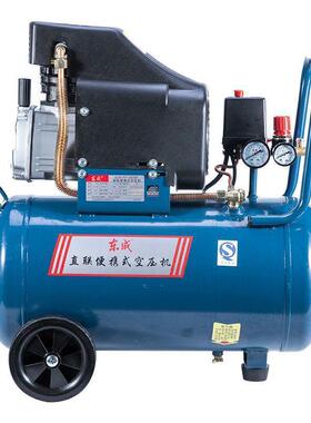 奥突斯空机压有油气泵携小型高漆压木工喷铜线便式桶其它默默认项