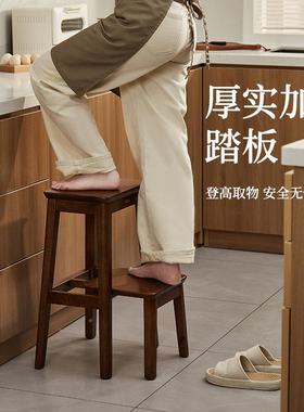 实折叠梯凳F5M80250多功两用梯子步梯家用加G能厚楼梯爬梯台阶登