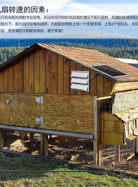 太能直流1V百排叶窗式XVP气阳扇家用厨房浴室抽风2机宠物室散热风