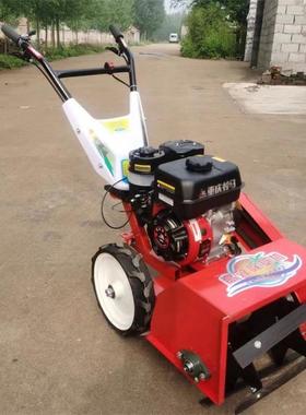 硬地山旋耕松土锄草机玉FVD米秸秆粉碎草机打多功小能型汽油除草