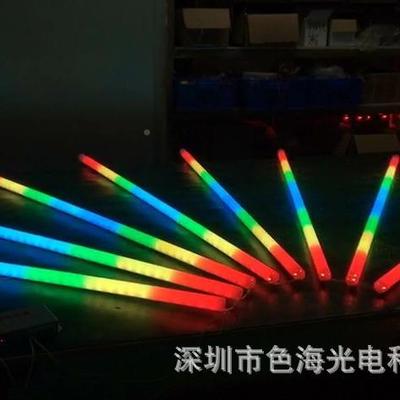 DM512X全可彩R程GB防水灯管舞台灯管接控台SH-T8-18可编灯管