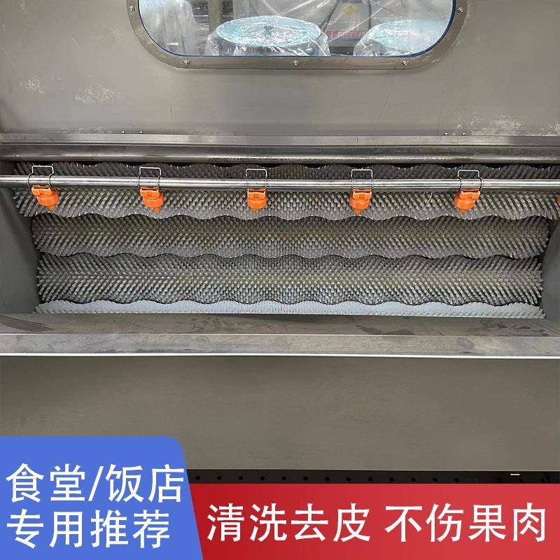 多功FIO能毛刷清洗机果蔬洗菜土豆皮清洗去动机全自毛棍清洗去皮
