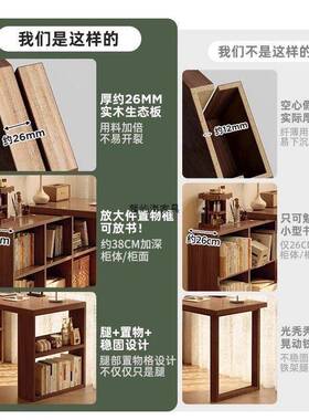 书桌书柜一体卧室家用L型电脑桌500512角025年新实木转学款桌中古