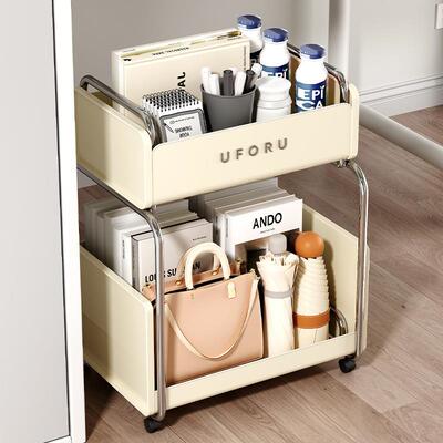 包置物书架可移动桌下家用收架纳学生宿舍多功能DD2485容大量收纳