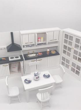 1:11迷你582家具娃屋厨房娃2分模型dollh2ouse