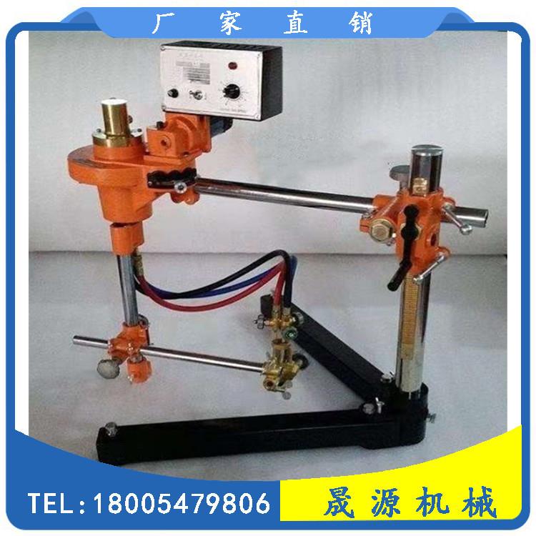 火焰气等子离切割机半自CG2-600动气体割圆机体双头火焰切圆机
