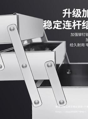 不锈钢工具箱工业级工叠具收纳YAX箱折用多能三功层多家层手提分