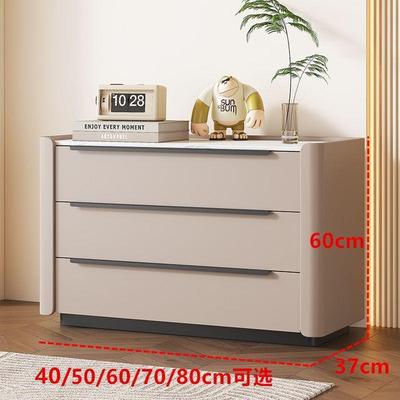 全实木985尺三层床柜轻奢感简约现大户代型斗柜寸沙发头边柜