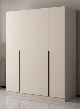 衣柜卧家用物室意式奶油风主柜出租房简易收纳衣小户橱FUY型轻奢