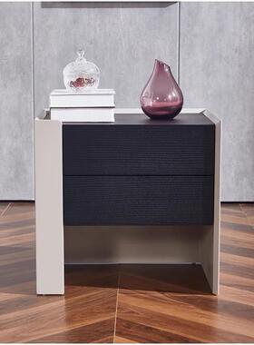 SRKYQ-M61头9#实木极简柜现全代简约EXU奢华卧室设计床师经典百搭