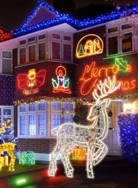 LE发DTOD鹿造型灯户外防水麋装鹿灯园林公园别墅草坪亮化光景观饰