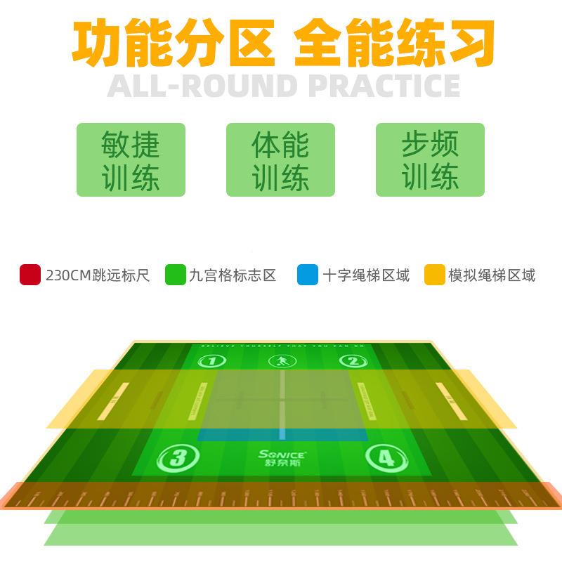 足球训练毯室垫内音降隔家用儿382噪童足球垫地毯训练足球训练器