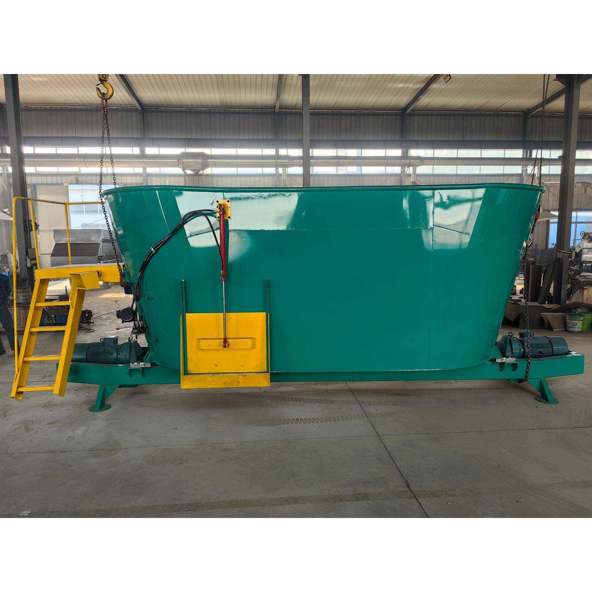 立式0方绞龙拌机草811料混合精料拌料机养殖双场饲草料草tmr混3合