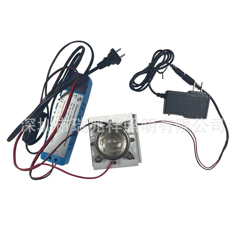 LED30w大功率48V模块UV紫外线335nm340nm345nm350nm355nm灯板模组