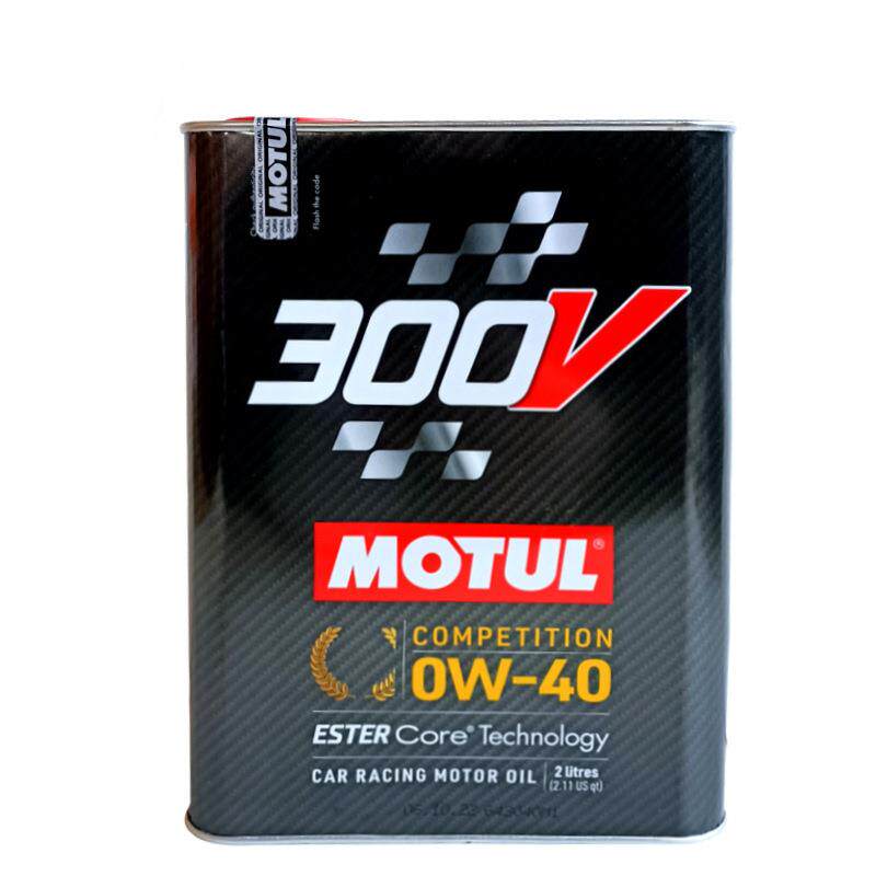 新版摩特300V 0W-40 2L进口长效双酯类全合成机油 适用奔驰宝马车