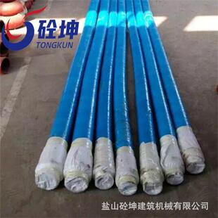 混凝土泵4米5米打软管细石627砂浆泵车6米软管软混凝土桩机耐磨管