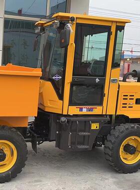 XHM4鼎东翻斗养车四驱多土功能建筑工程柴油推机殖农土用工程推机