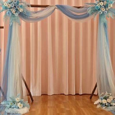 婚SIE庆拱门景架婚礼布置道木具门木头迎宾装饰背木质户外方露营