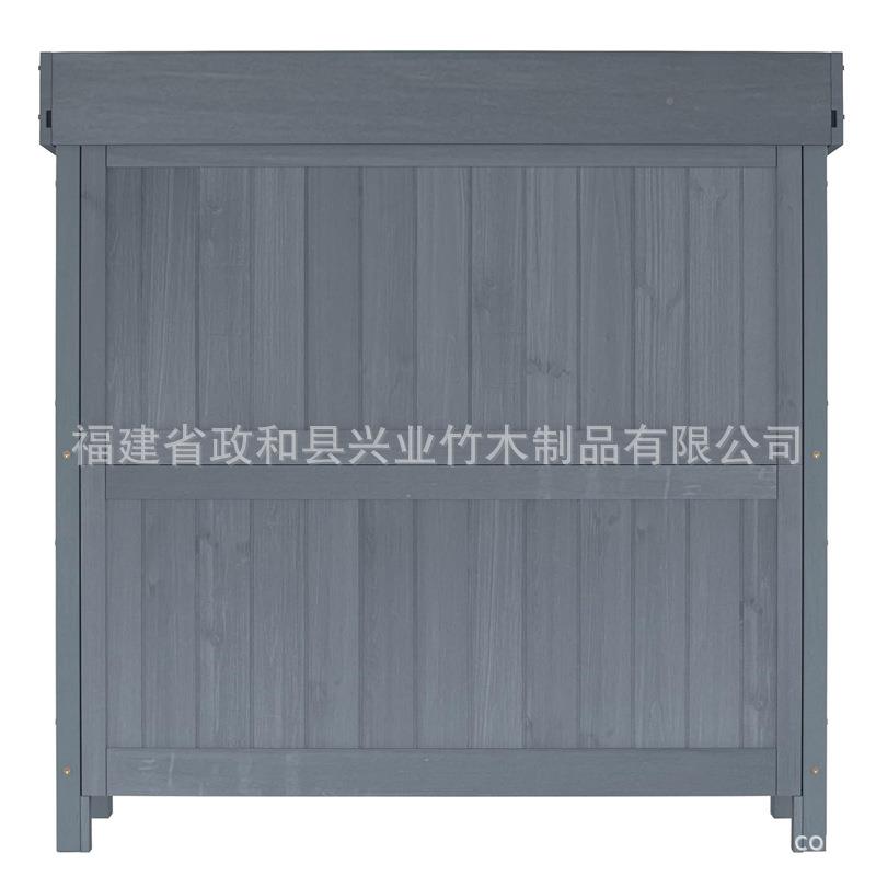 厂置家工户外实木工具房防水防晒防腐庭院阳台收花纳箱GLJ园具物