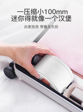 折叠电0QCE热水壶11240V旅行用恒温水-壶家用保专温智能便携式烧