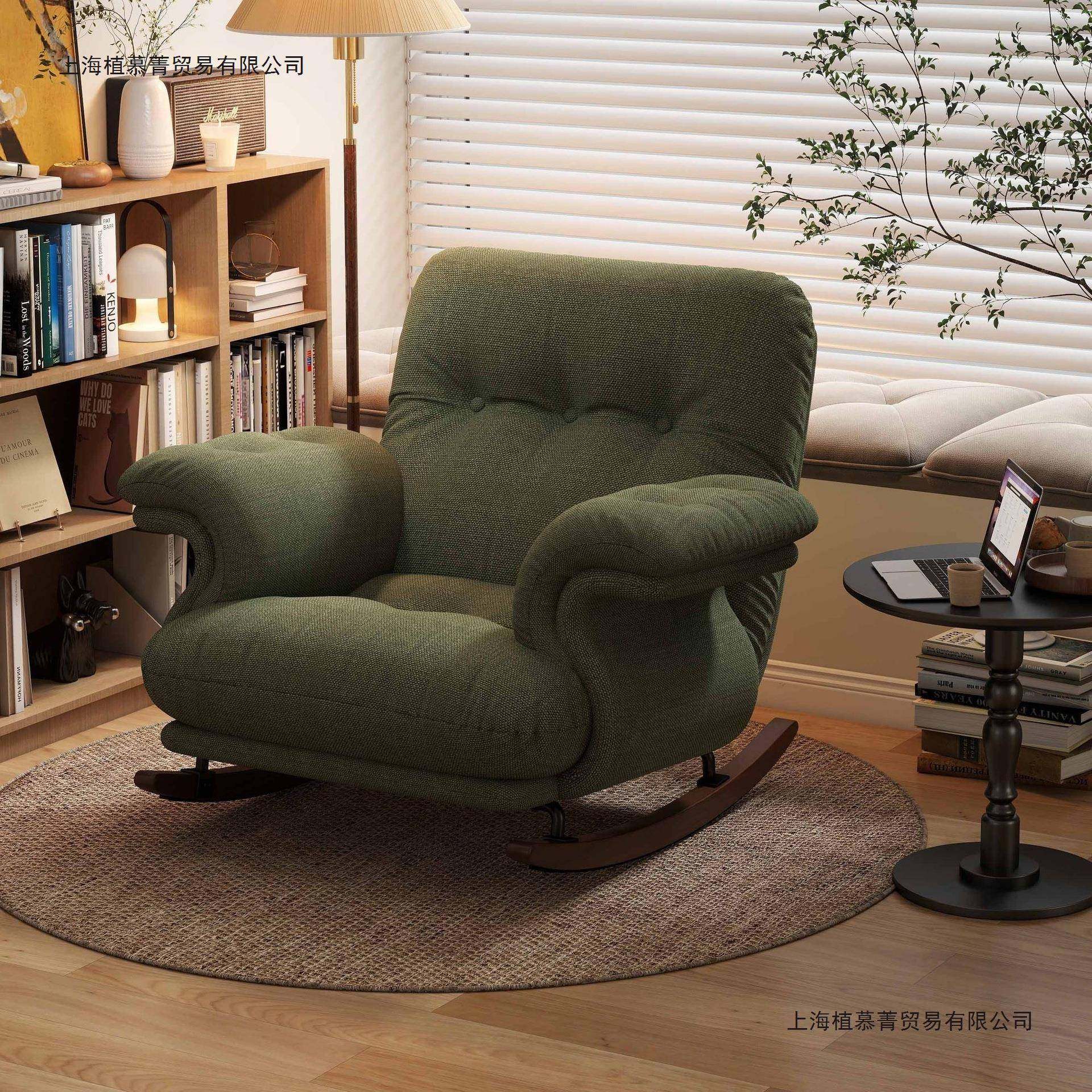 摇椅沙发大人躺阳台家椅用中古风休闲客懒人厅摇椅摇OSY轻奢单人,电子元器件市场,其它元器件,淘宝优惠券,粉丝福利购,淘宝优惠卷