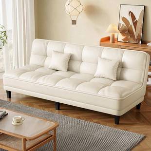 猫皮沙发一体抓两用可折叠小户型客出床租屋办UKV公室家用沙发厅