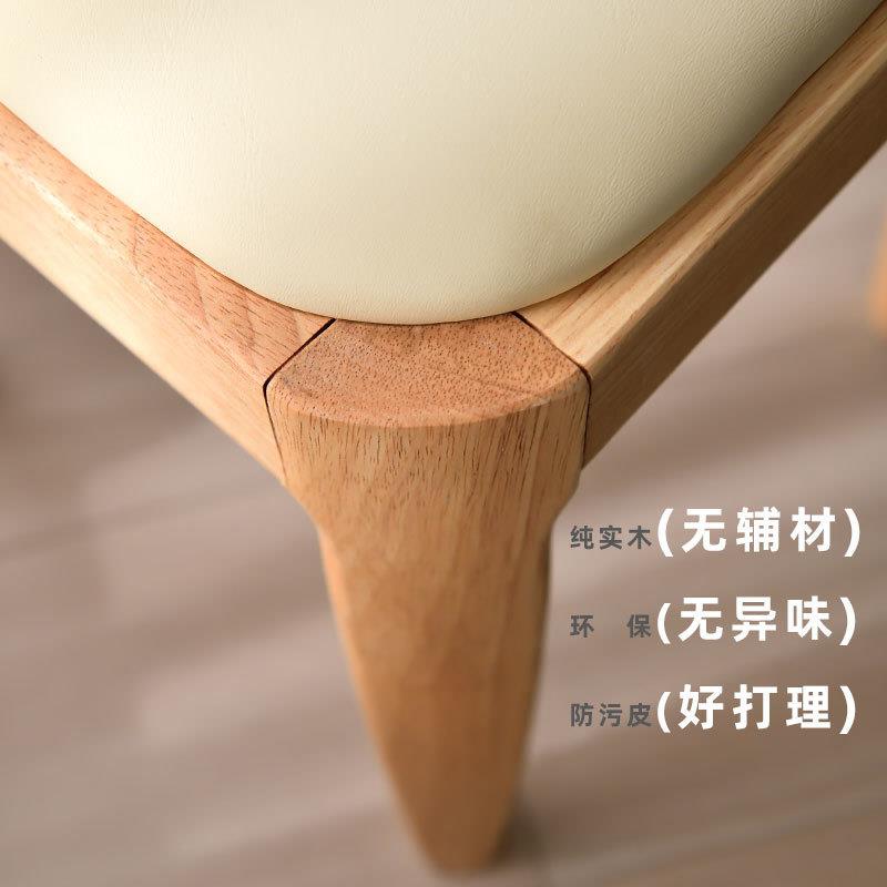 实木凳凳子叠放家用餐桌板凳结凳实耐用圆00客厅简约木头凳方面包