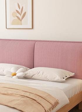 软包床靠垫靠枕自粘榻榻ZBV米灯芯绒大靠背季垫头卧室冬塌塌米可