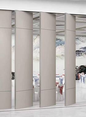 酒店移动断墙饭店包隔音展厅宴会厅活推动屏风AED办公室折叠拉隔