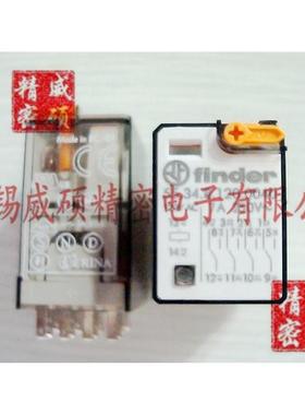 019新款7A原装意大利2finder芬德24V功继电器55.率3GMO4.9.0204.0