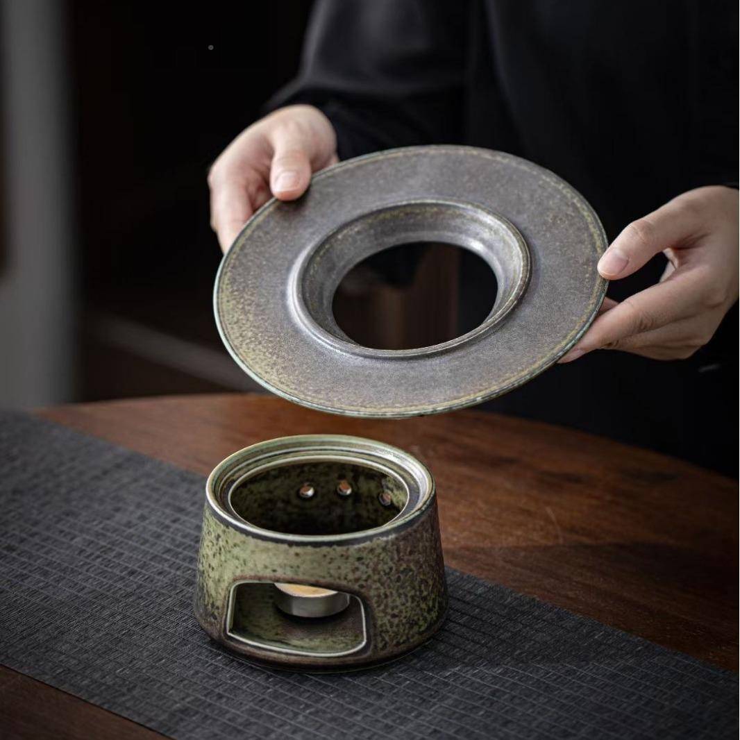 新款围炉煮茶蜡小套组精烛座防烫提底梁壶中cgt27式泡茶炉户酒外