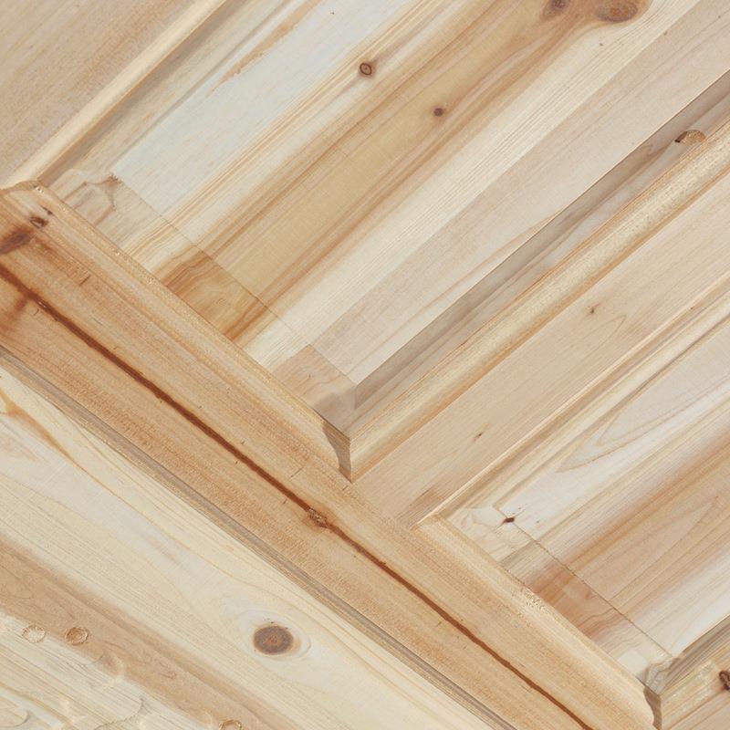 新中式福门木原木房间套装门窗778室内杉门实木五推拉门折叠玻璃