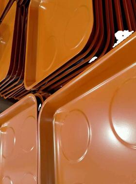 天橙色磁性作托盘2YER90*270*38mm冷昊轧钢铁色材料表面喷保护用