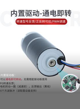 36-365直行减QSY速无刷电机12流V240V微型星大扭力低速调速小型马
