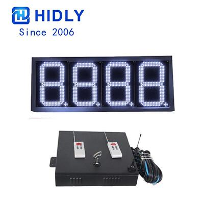 乌兰巴1托防水油价屏0英寸8CHW888e白色1ed数字显示屏l室d外油价