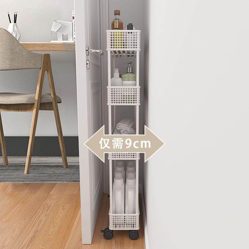 卫生间层夹缝小见详情推车收纳冰收柜窄缝落地箱侧超多窄纳厨房置,家装主材,卫浴置物架,淘宝优惠券,粉丝福利购,淘宝优惠卷