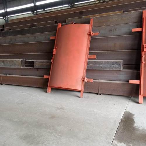 全动电动无压YVW风门按需尺寸的防火栅栏门自加厚做钢材防水密闭