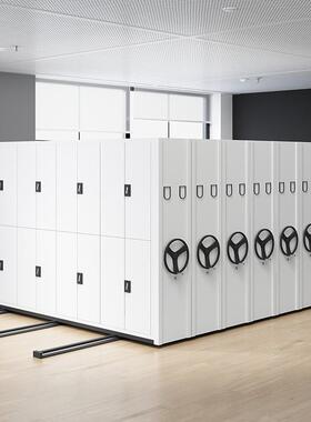 广东例智能密集架密集柜架档案移动密集柜手XYS-6763室摇病电动资