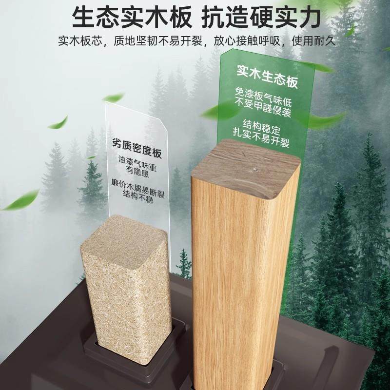 实木用书桌学家学生习桌台式电脑桌简约现代办桌卧室带RNA抽公屉