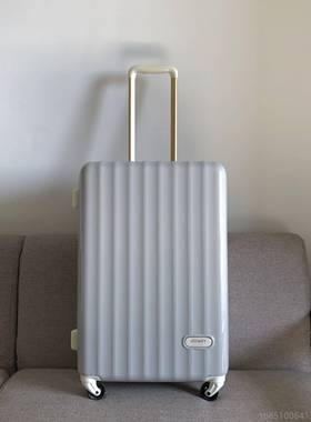 正品MNRE行李箱女出口日本Aaiyrwa静音万向轮红旅行箱202网4寸拉