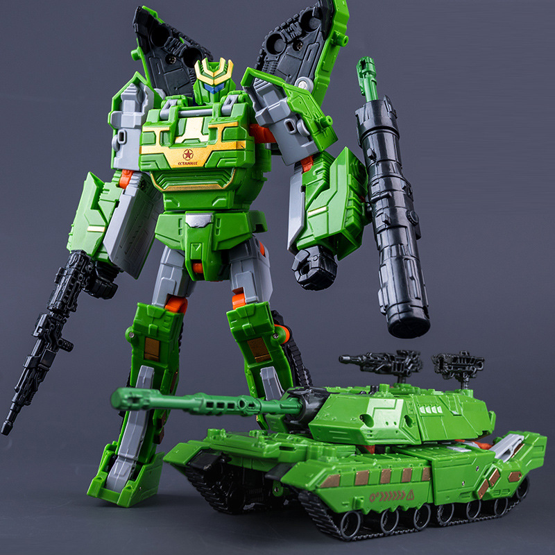 机甲变形机器人合金玩具