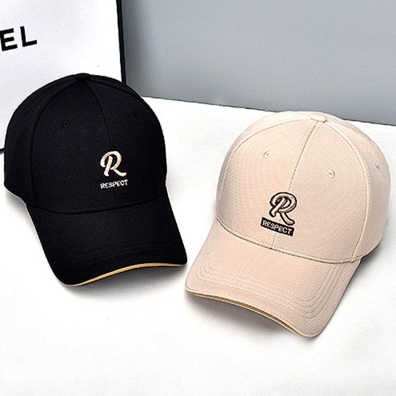 春款韩版硬顶棒球帽男女同款