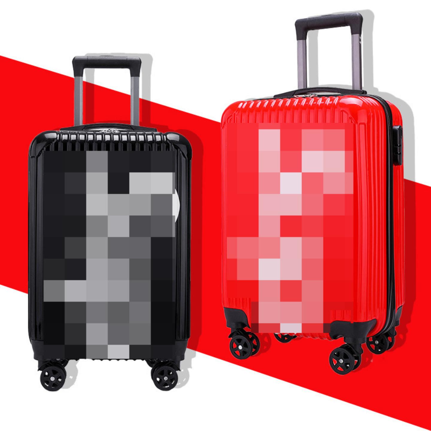 网红拉杆箱万向轮涂鸦旅行箱