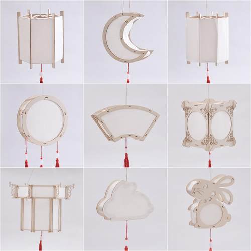 手工灯笼材料包儿童创意花灯