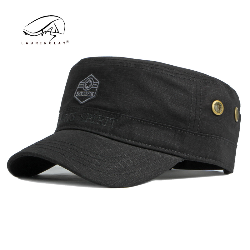 韩版棉质刺绣防晒鸭舌帽