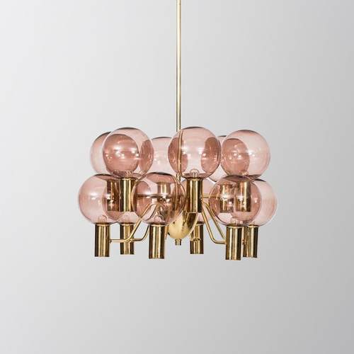 后现代简约创意客厅玻璃吊灯北欧创意餐厅卧室书房艺术样板房吊灯