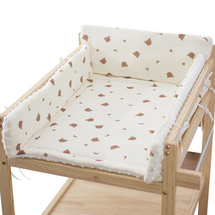 换尿布台垫子秋冬婴儿床褥垫冬天新生儿小褥子宝宝抚触护理台睡垫