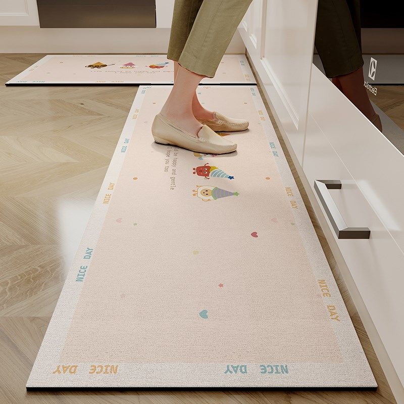 卡通厨房地垫2025新款防滑防油可擦免洗专用吸水地毯软矽藻泥脚垫,居家布艺,厨房地垫,淘宝优惠券,粉丝福利购,淘宝优惠卷