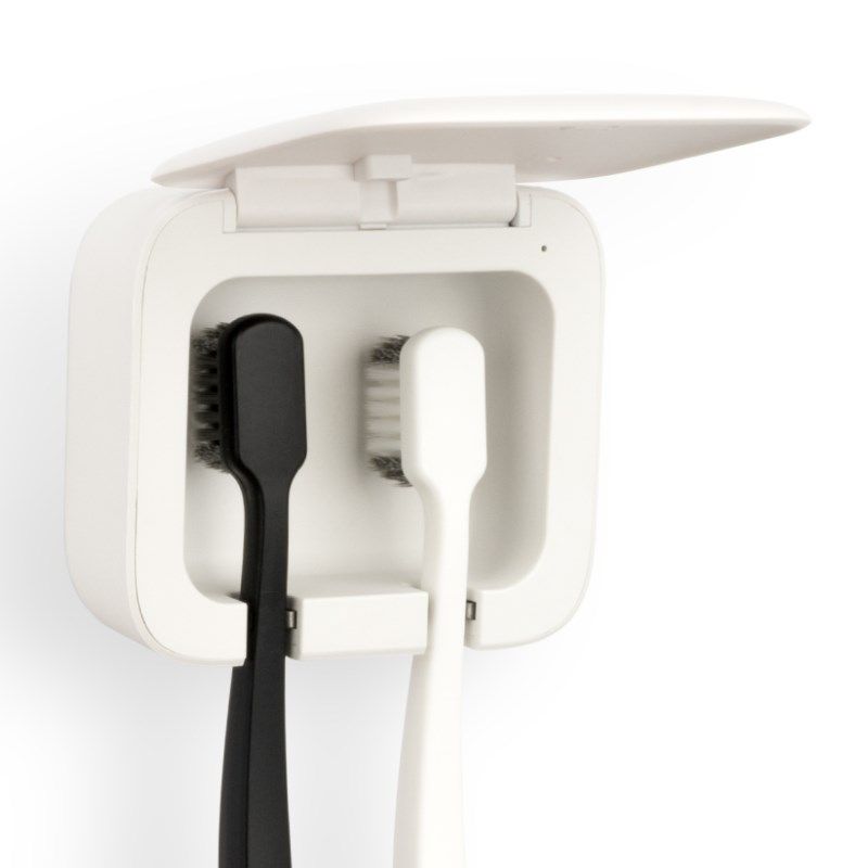 智能牙刷消毒器卫生间免打孔壁挂式电动牙刷置物架紫外线杀菌一人,家庭/个人清洁工具,智能牙刷架,淘宝优惠券,粉丝福利购,淘宝优惠卷